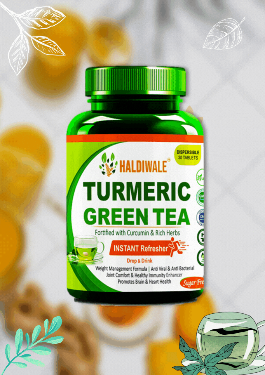 Haldiwale Turmeric Green Tea.gif