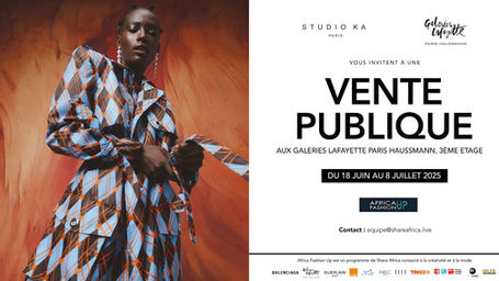 Du 18 juin au 8 juillet : Africa Fashion Up revient aux Galeries Lafayette