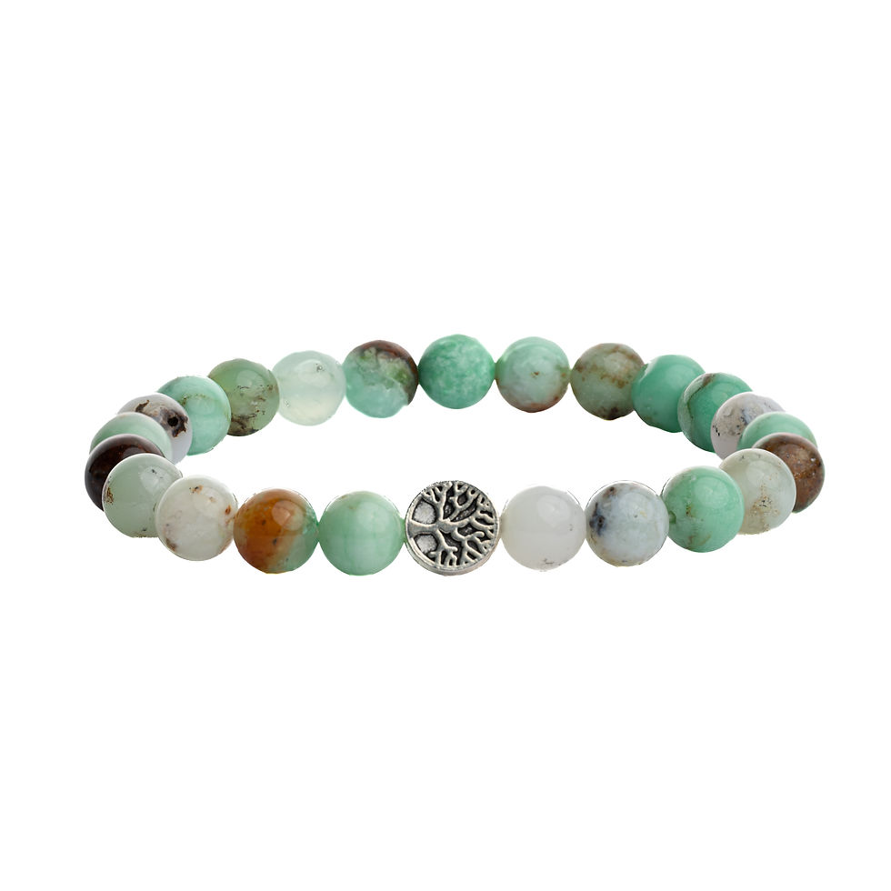 Australian Chrysoprase Bracelet for Confidence and Intuition