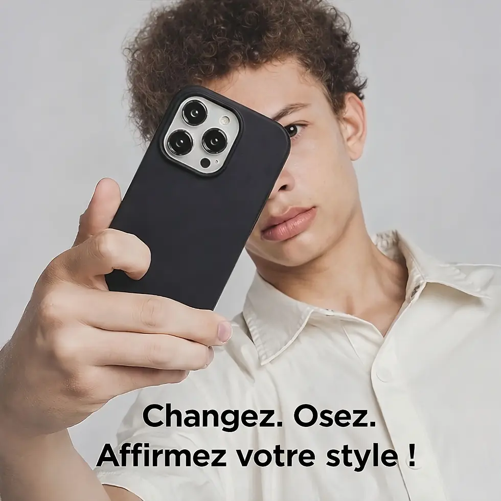 Thumbnail: Coque noire iphone 15 pro élégante, mettez en valeur votre style avec un design moderne et raffiné.