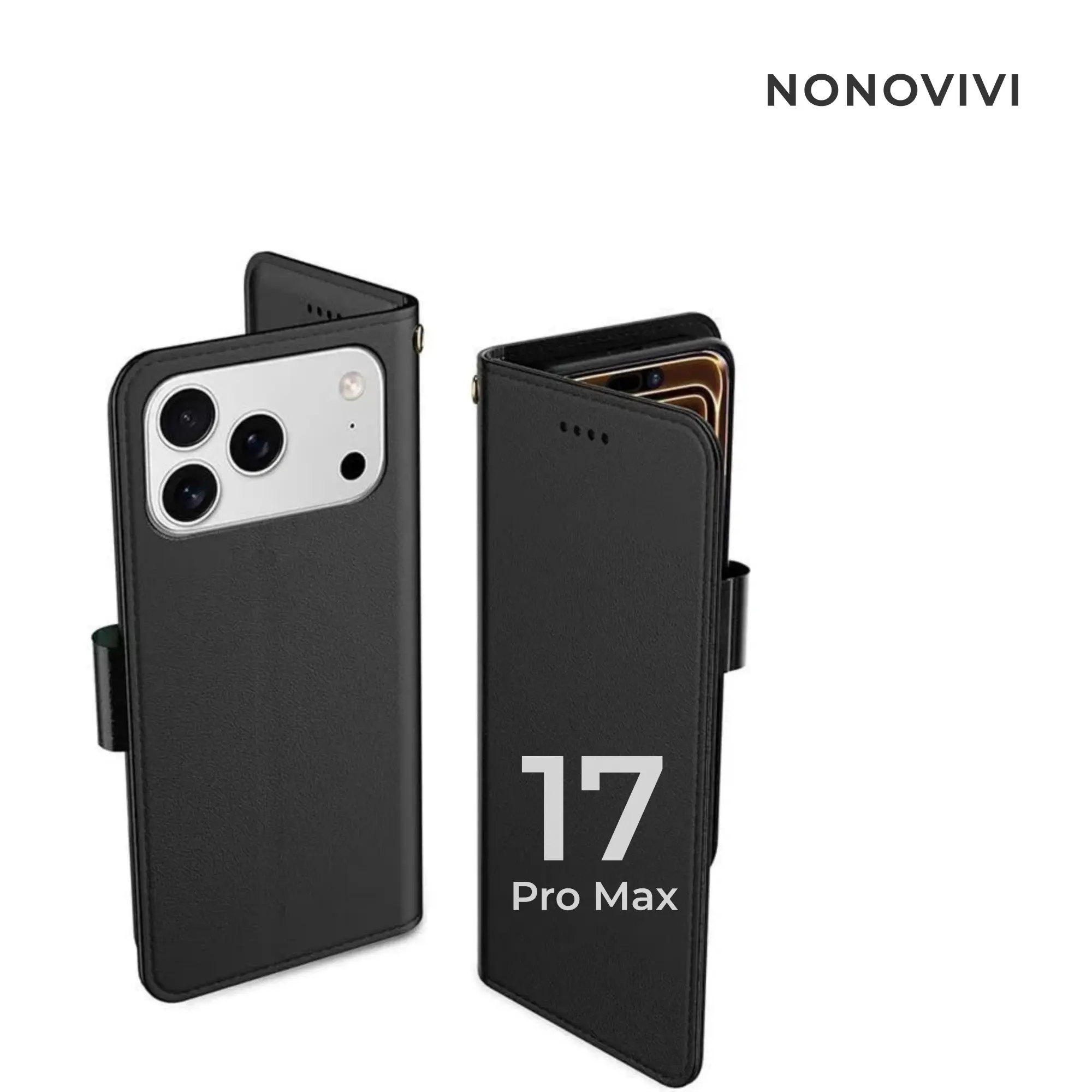 coque etui noir pour iphone 17 promax
