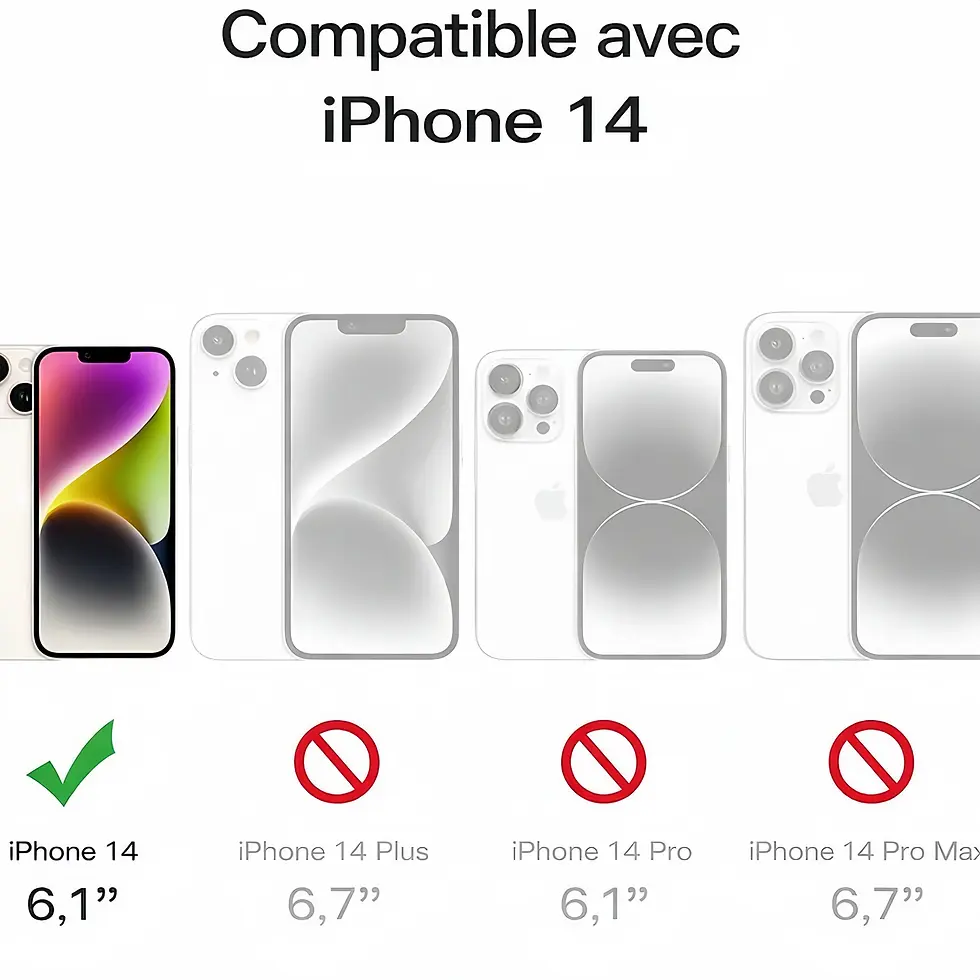 coque transparente compatible iphone 15