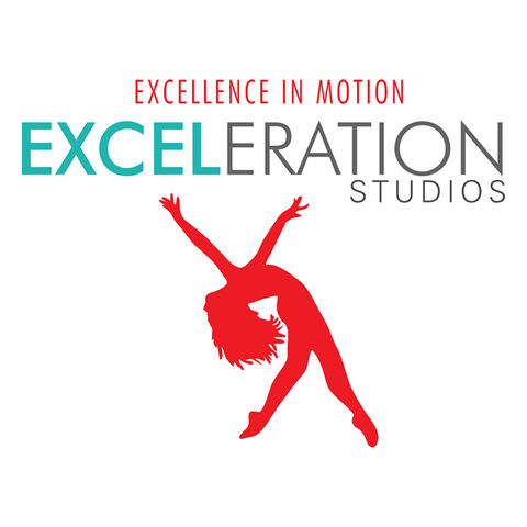 Logo for Exceleration Studios dance classes in Burbank, California