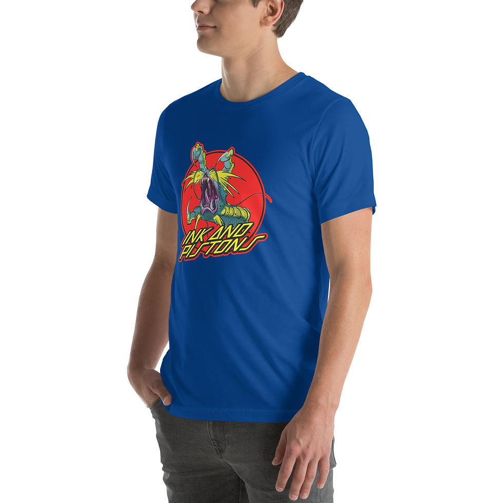Thumbnail: Ink and Pistons Santa Cruz Parody T Shirt