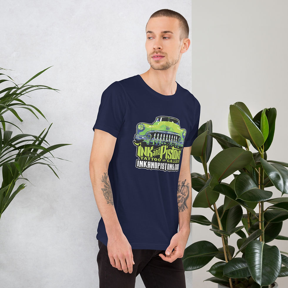 Thumbnail: Ink and Pistons Logo Shop - Unisex T Shirt