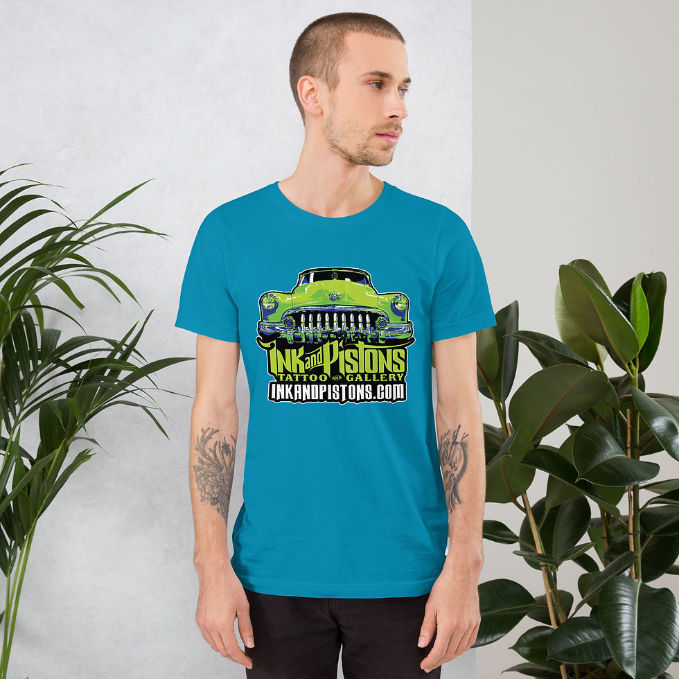 Thumbnail: Ink and Pistons Logo Shop - Unisex T Shirt