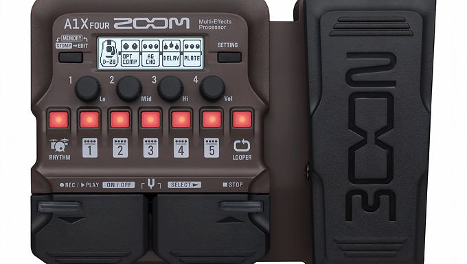 Процессор эффектов для акустических инструментов ZOOM A1X-FOUR