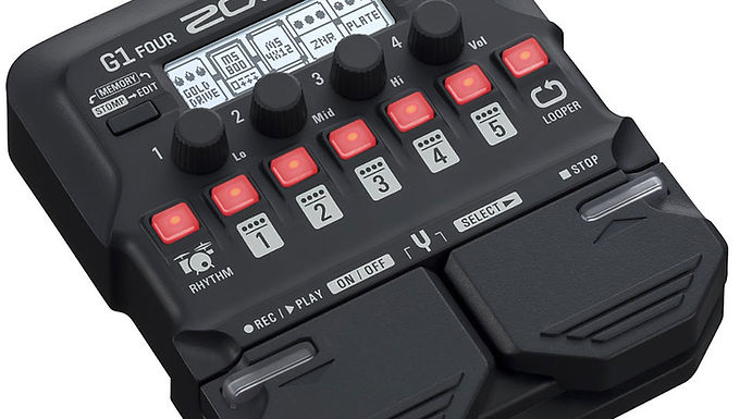 Гитарный процессор ZOOM G1 FOUR