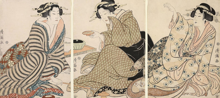 Companions Forcing a Geisha to Drink for a Cup of Wine.jpg