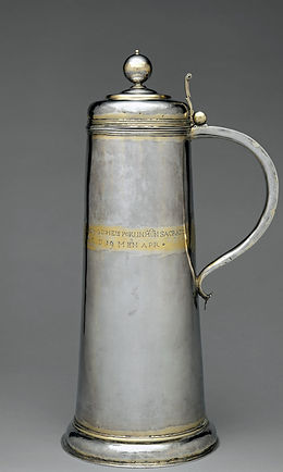Pot à vin de messe, argent en partie doré - The Metropolitan Museum of Art