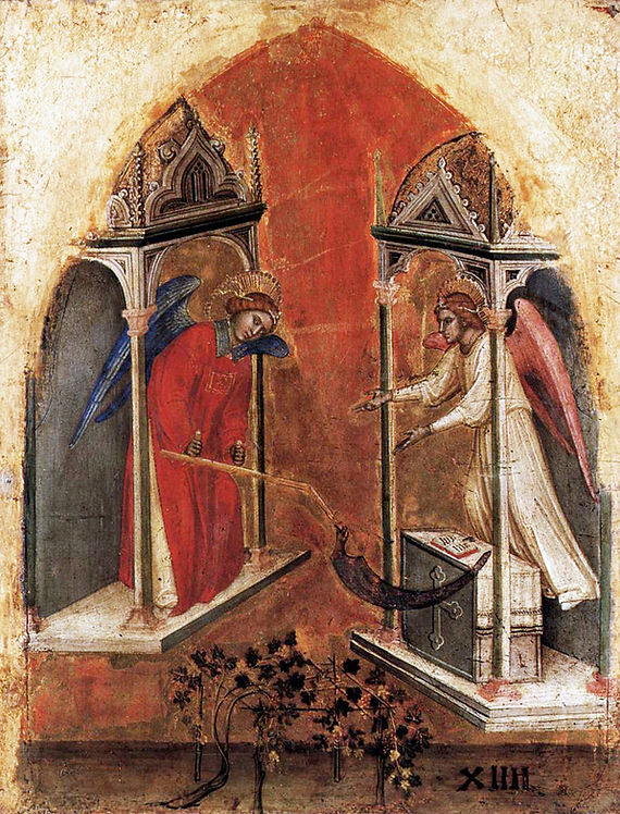 "La Vendange de la Terre", Jacobello Alberegno, 1360/90 - Gallerie dell'Academia, Venise | Vendange de la Terre | Sang du Christ, Nouveau Testament, Bible | De vin divin en vin Sacré | Vin et Peinture | Le Musée Virtuel du Vin