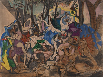 101_presse_picasso_bacchanales_le_triomphe_de_pan_litho_granet 1954.jpg