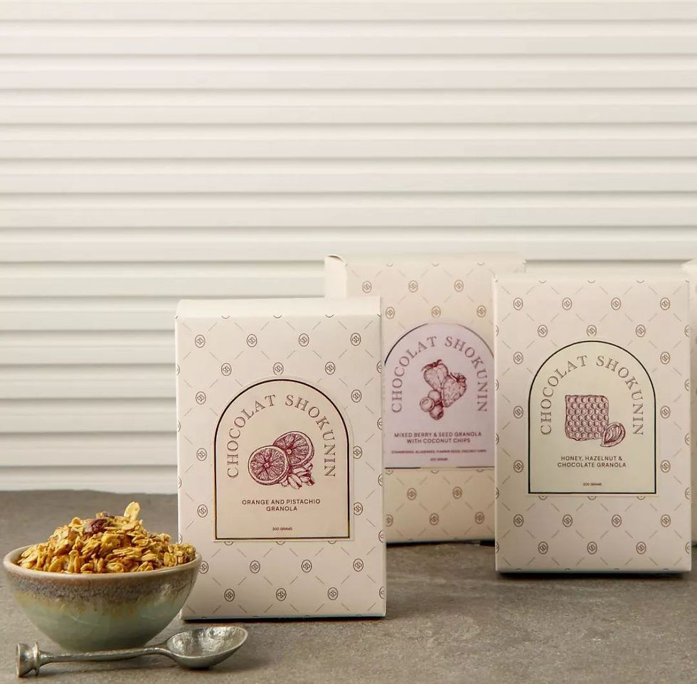 3 packs of Granola