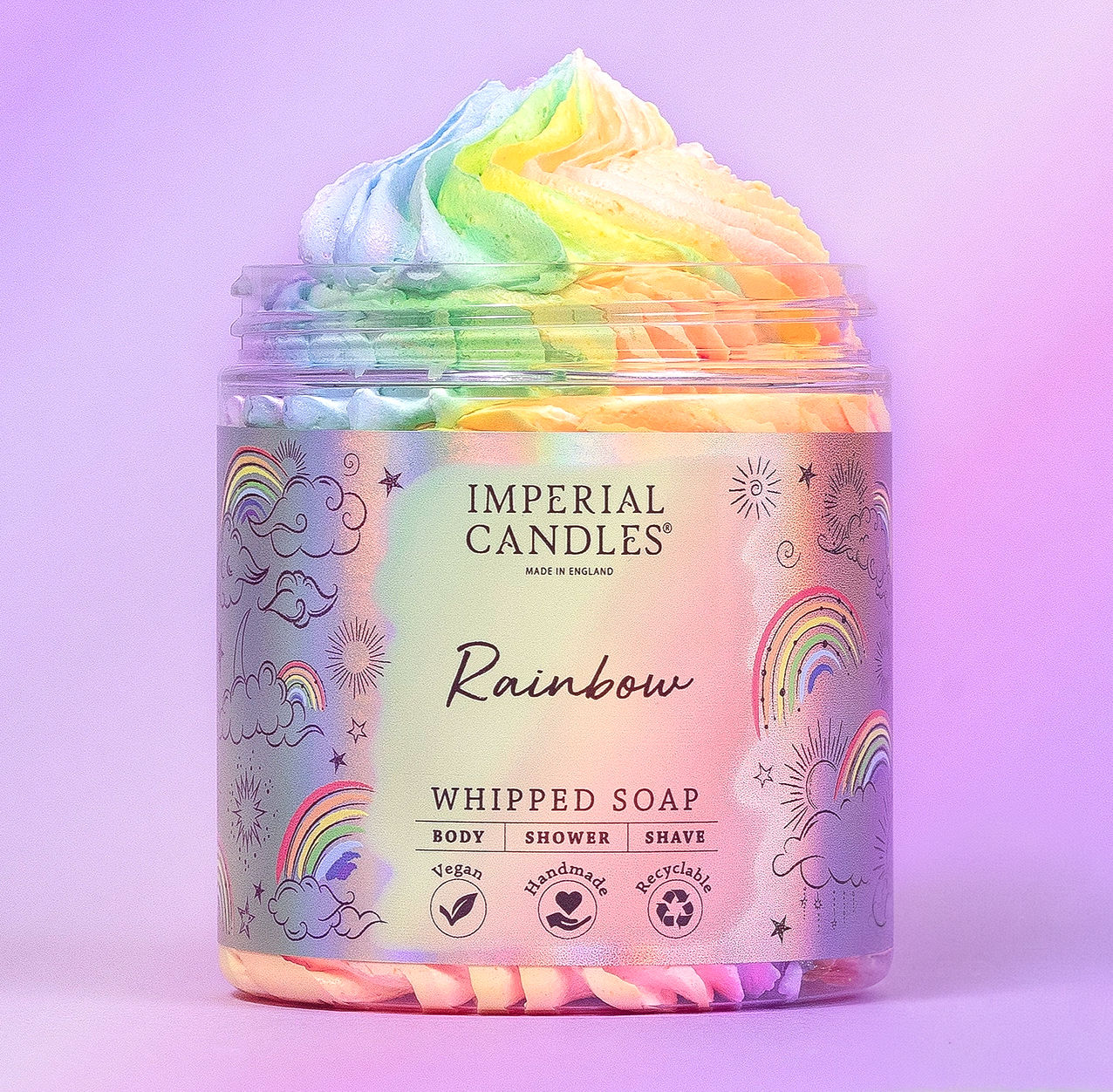 Savon Fouetté "Arc-En-Ciel"