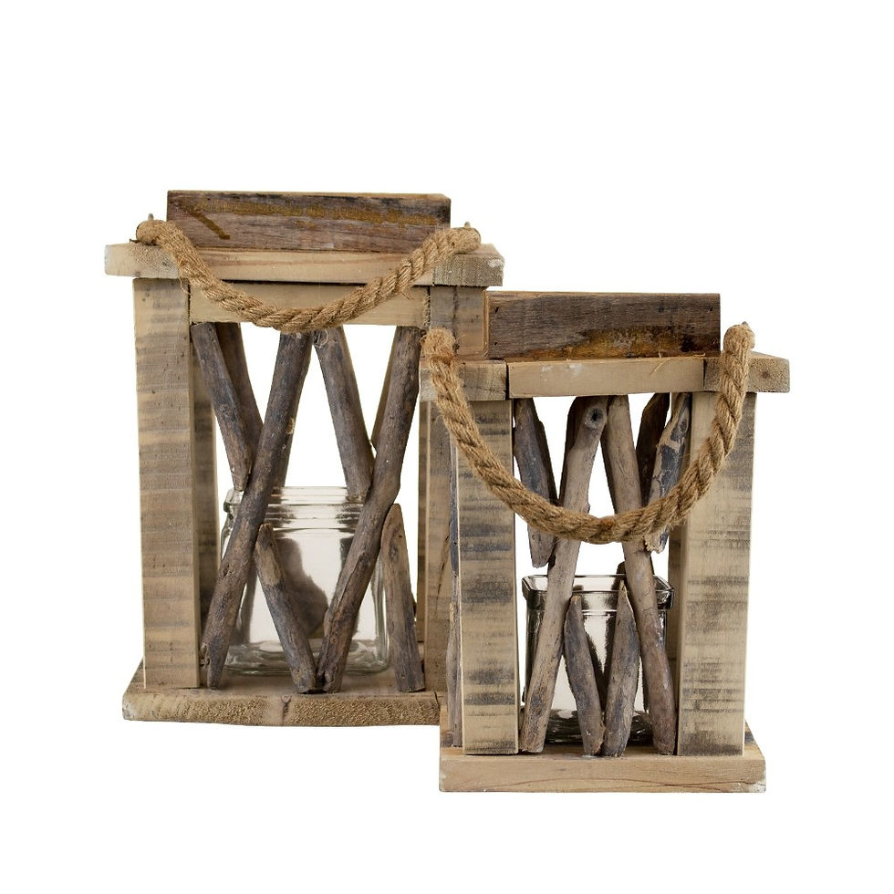 Miniature : LANTERNE BOIS XX 26CM