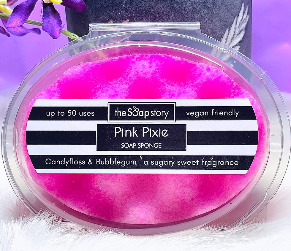 Éponge de Savon "Pink Pixie" 🫧