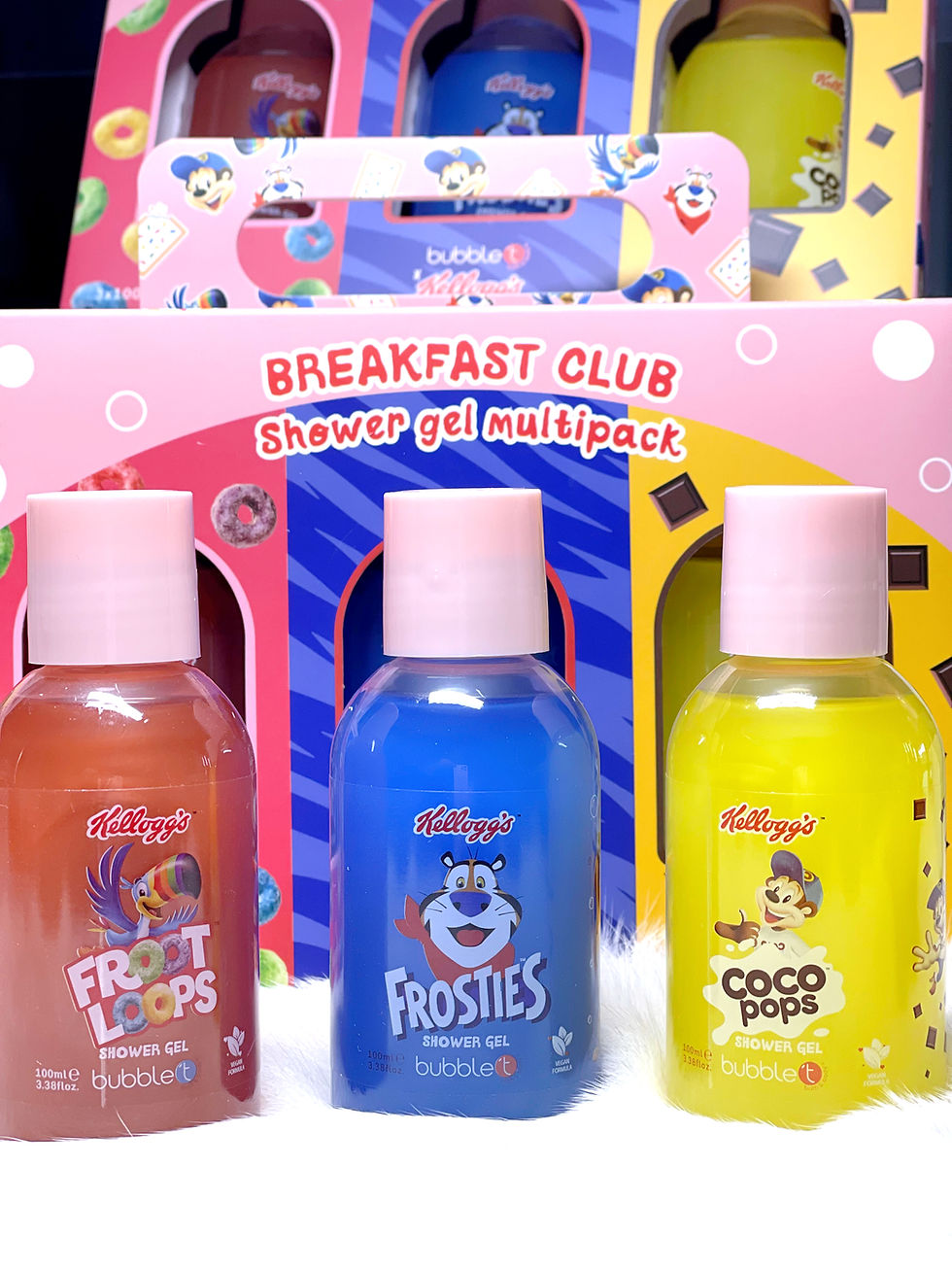Miniature : Coffret de Gel Douche Kellogg's (3x100ml)