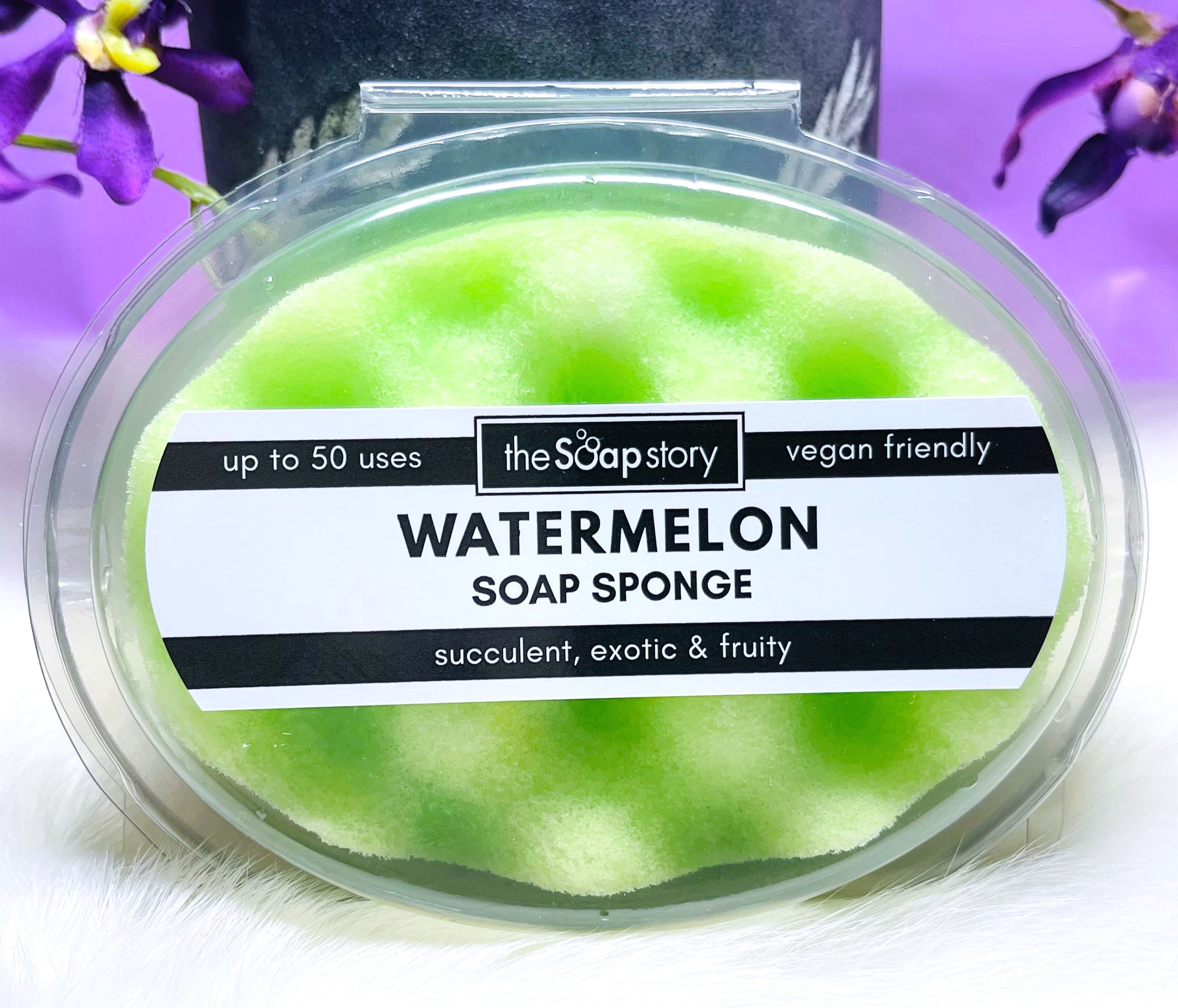 Éponge de Savon "À la Pastèque" 🫧