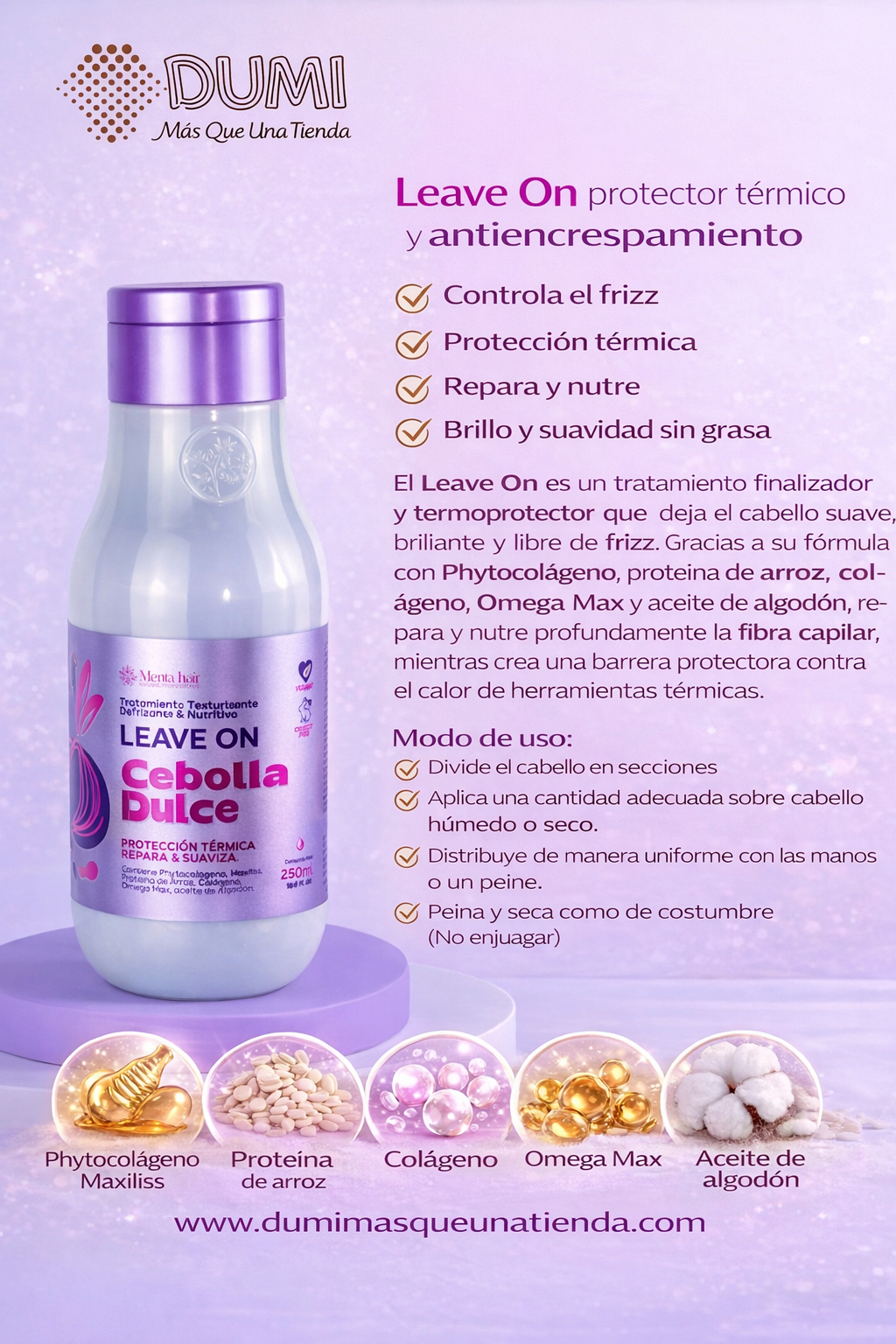 Leave On Cebolla Dulce X 550 mL