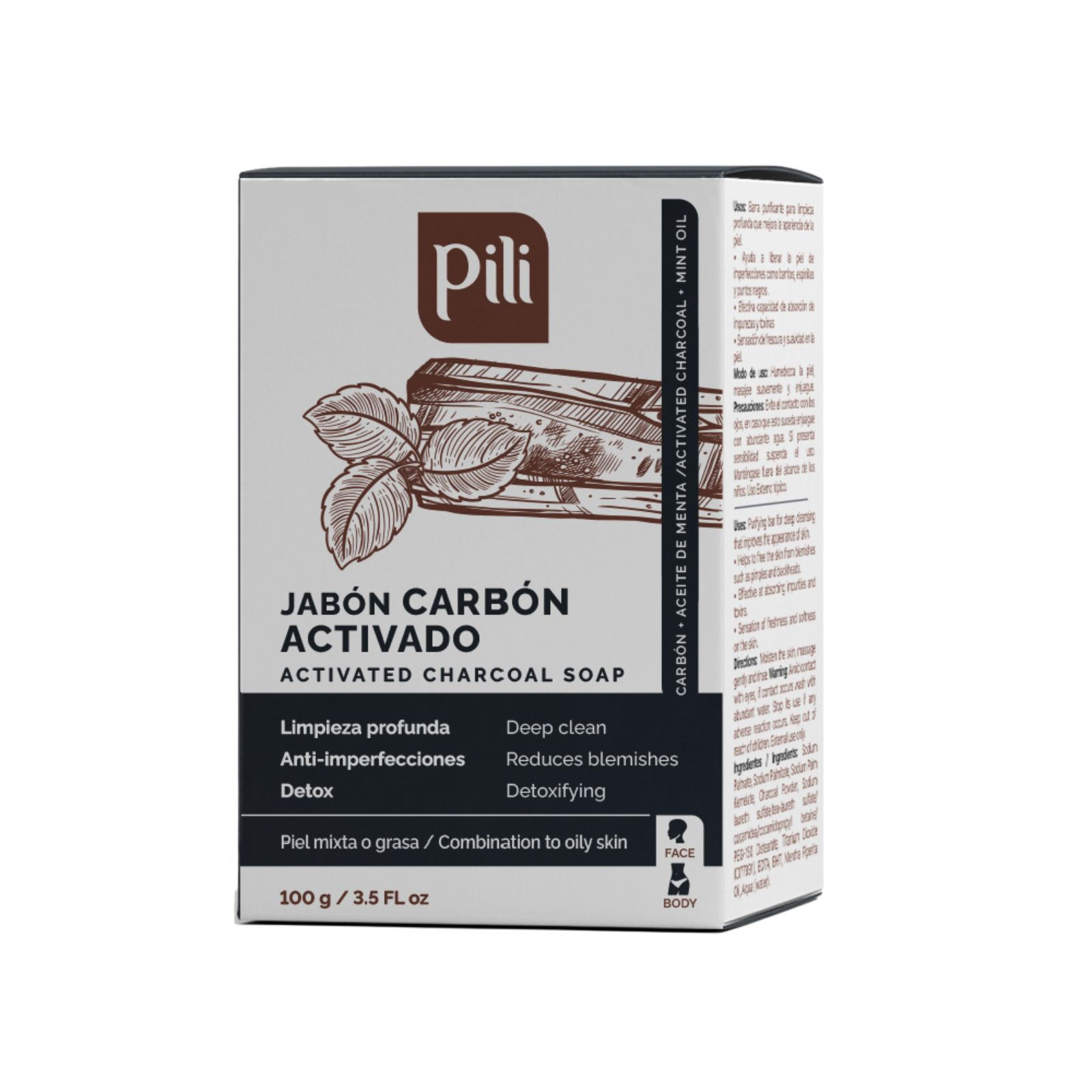 JABÓN DE CARBÓN 100 G