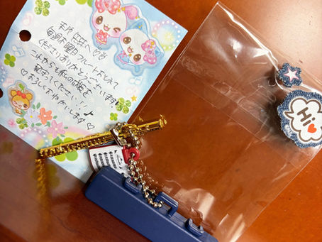 中学生の生徒さんから🎁