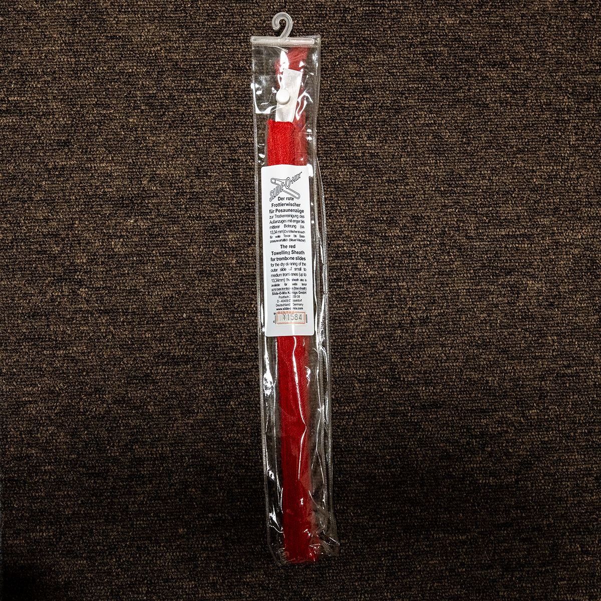 SLIDE-O-MIX｜The red Towelling Sheath for trombone slides