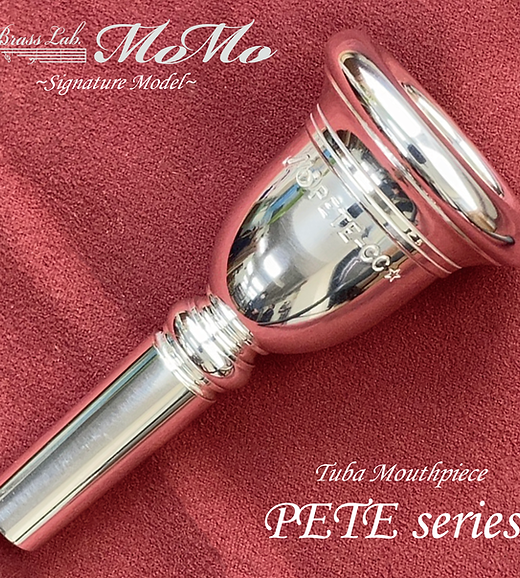 Tuba Mouthpiece PETE series | Brass Lab. MOMO