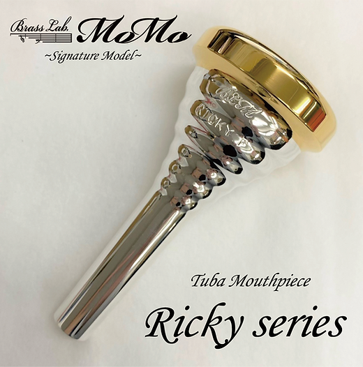 Tuba Mouthpiece RICKY series | Brass Lab. MOMO