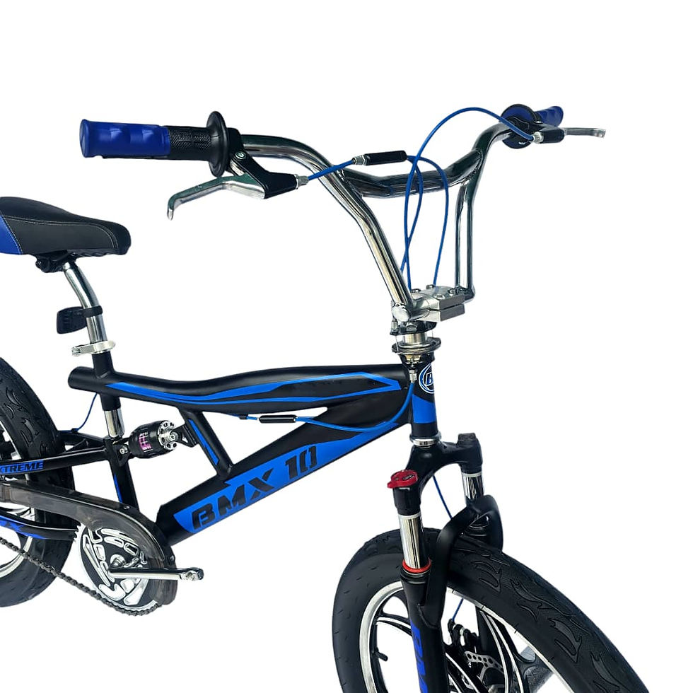 Miniatura: Bicicleta BMX 360° Doble Amortiguador Disco de freno