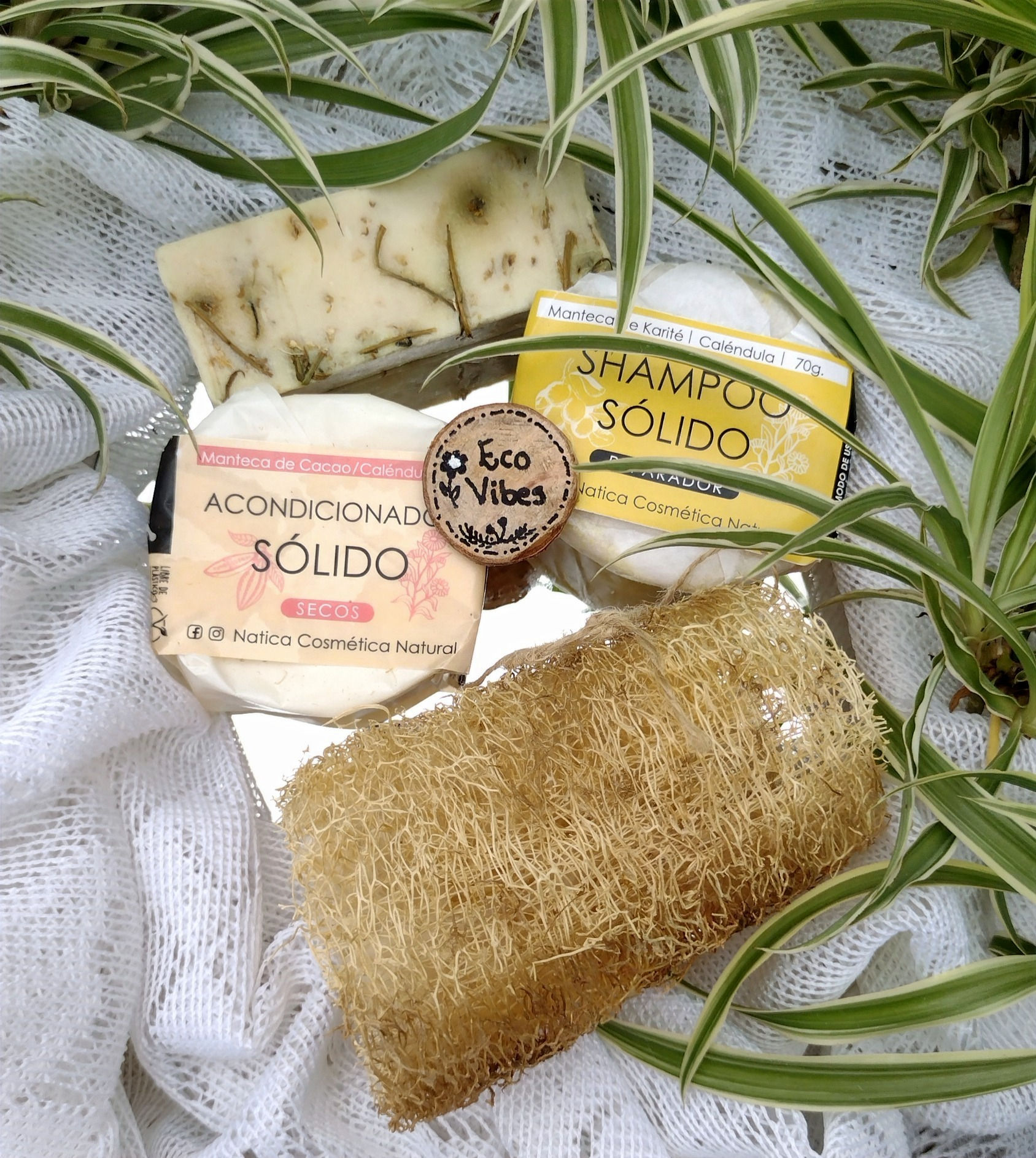 Kit Ecologico Natural Para Ducha