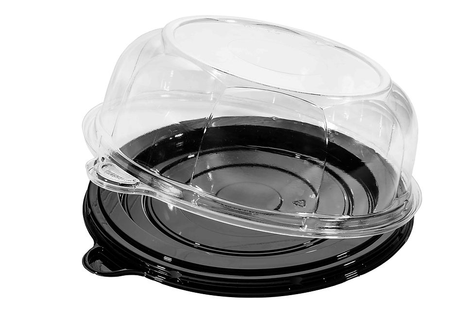 ROUND CAKE BASE & LID (OPEN)