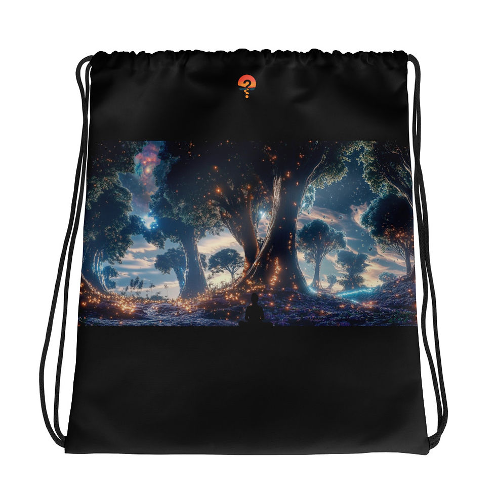 Beyond The Canopy Drawstring Bag