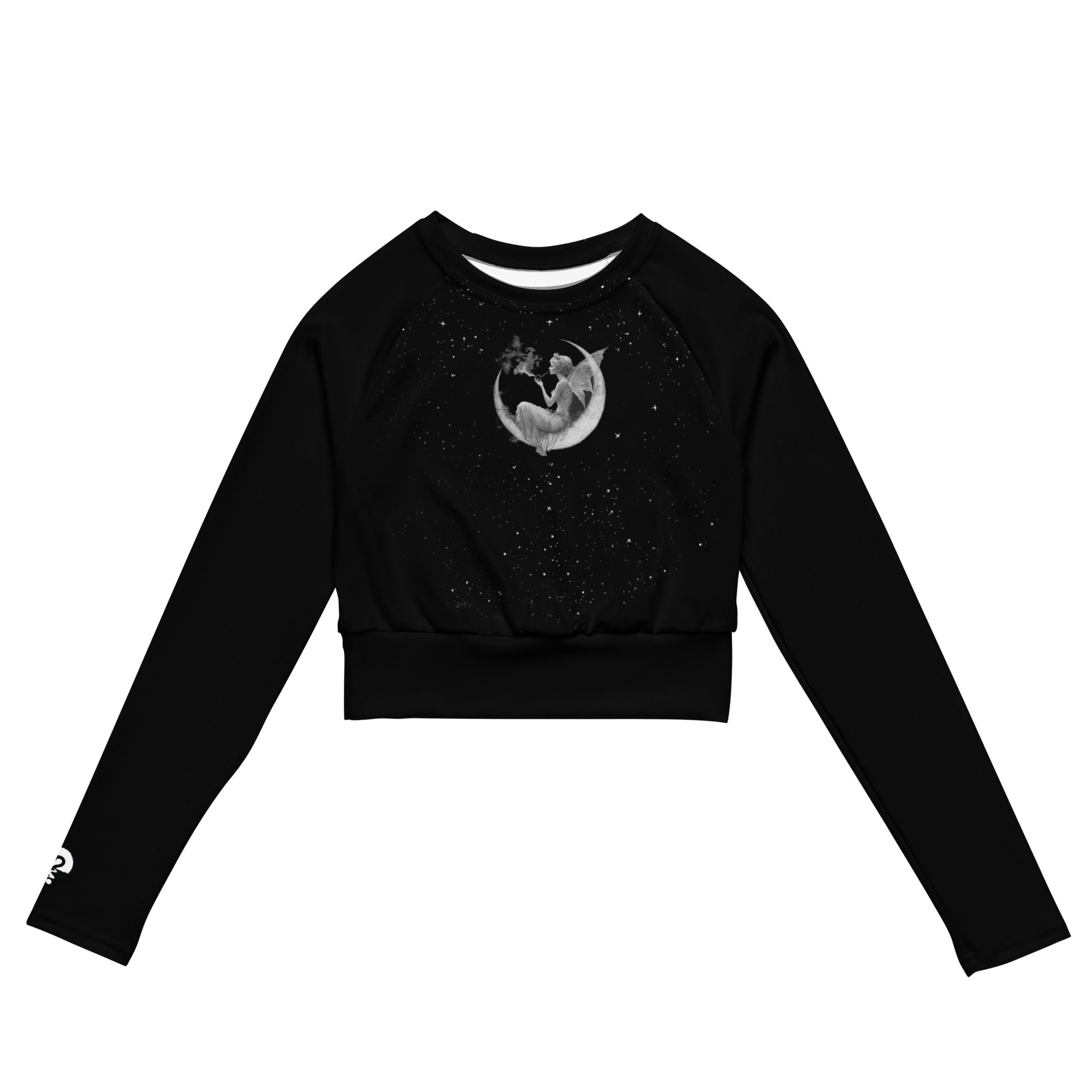 Moon Fairy Long-Sleeve Crop Top