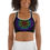Thumbnail: Rainbow Burst Zen Flower Sports Bra