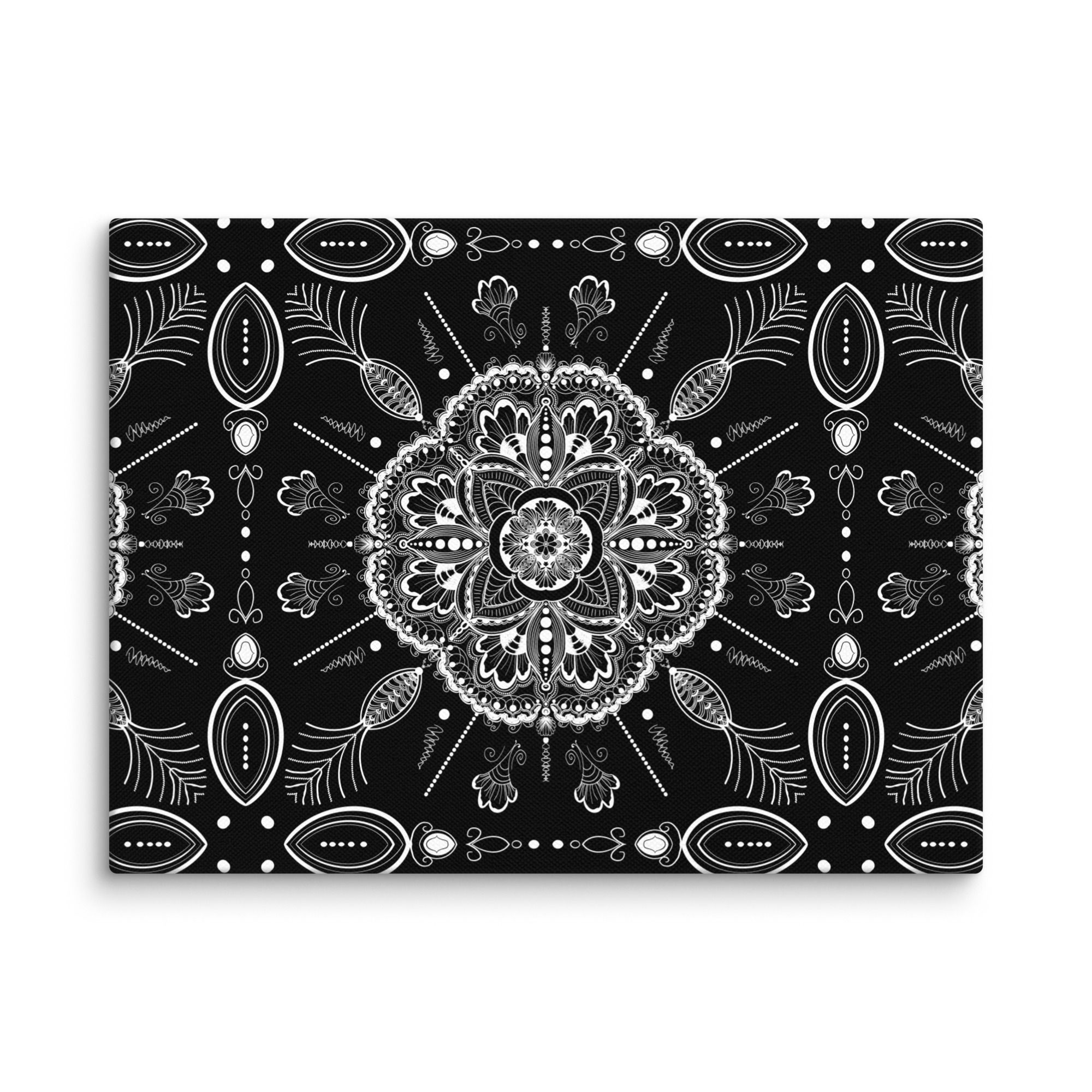 Bali Dreams White Canvas