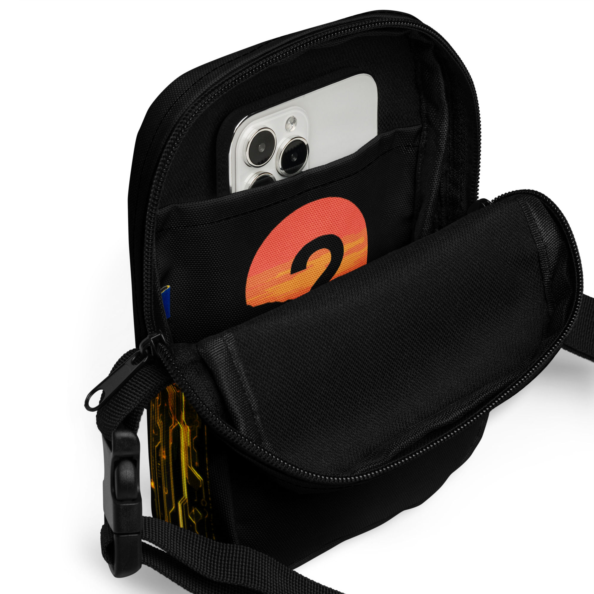 Cyber Geisha "Determination" Utility Crossbody Bag