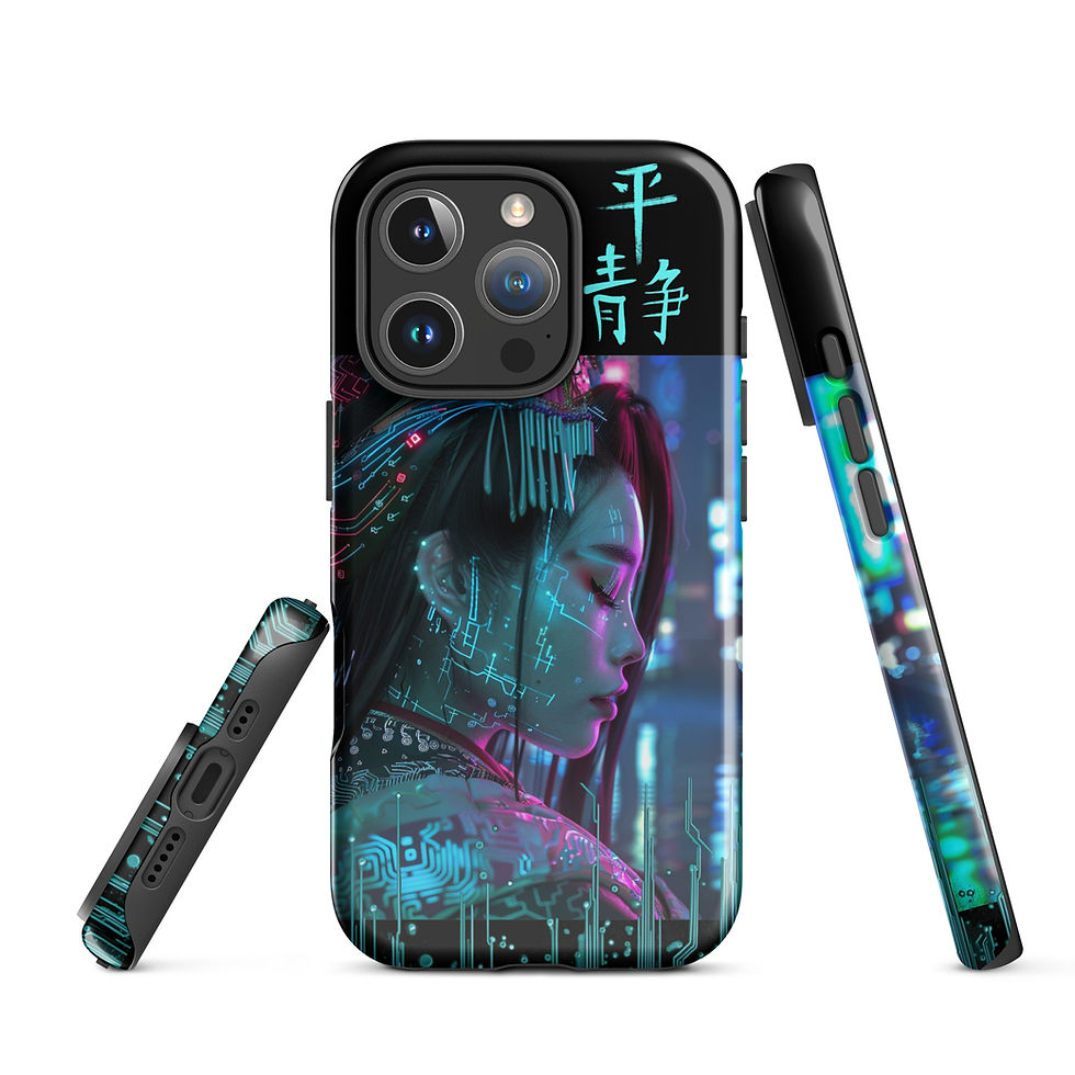 Thumbnail: Cyber Geisha "Serenity" Tough Case for iPhone®