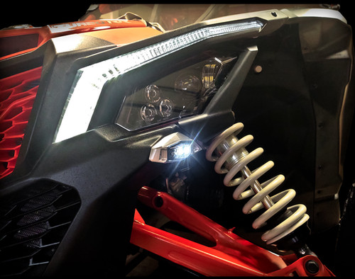 CanAm X3 Front Marker Lights | Evotech Motorsports