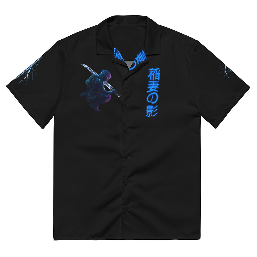 Inazuma Button Up T-Shirt