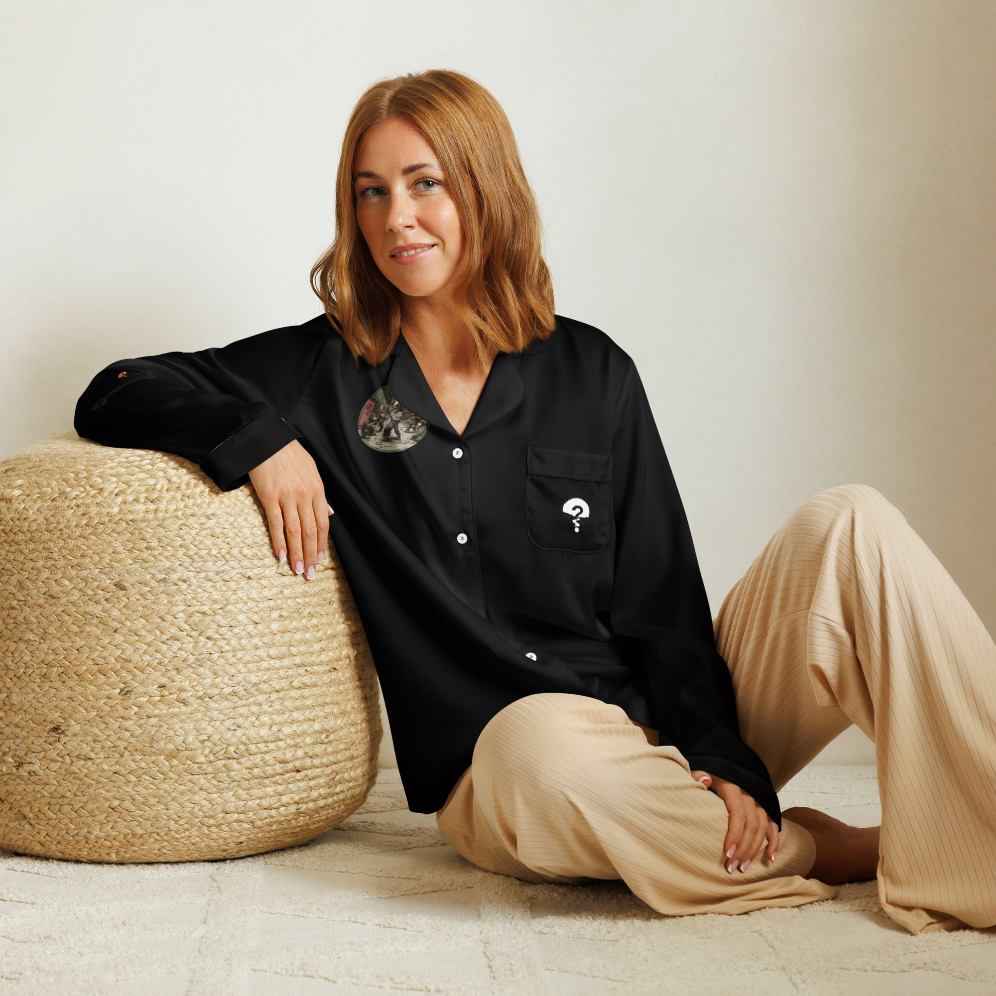 Grade-A Great Apes Long Sleeve Pajama Top