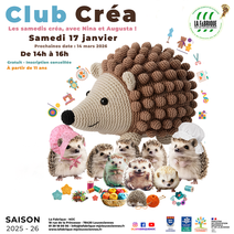 SAMEDI CRÉA, avec Nina et Augusta !