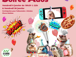 Soirée Ados ! Nouvel an