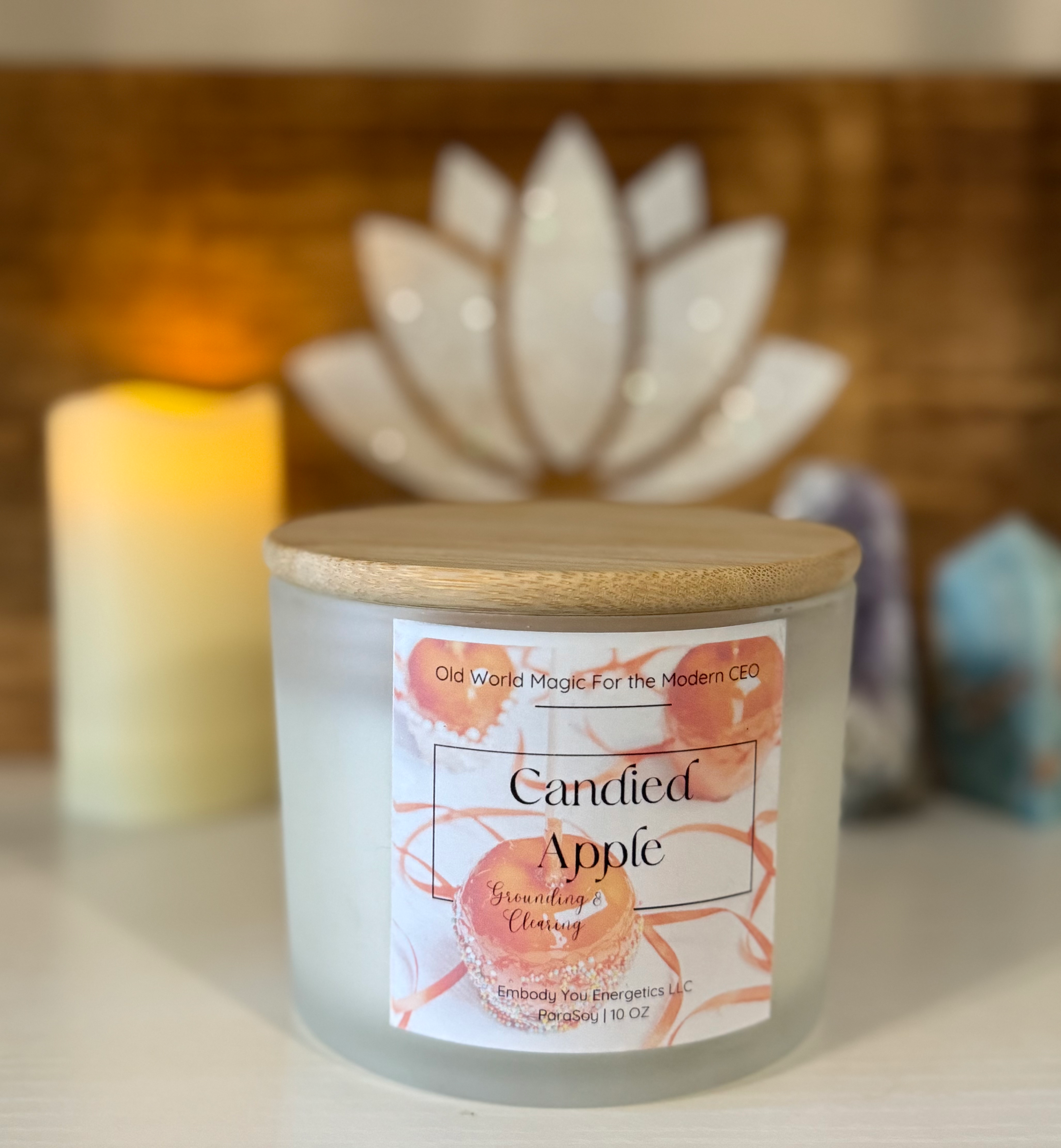 Candied Apple — Grounding & Clearing Candle