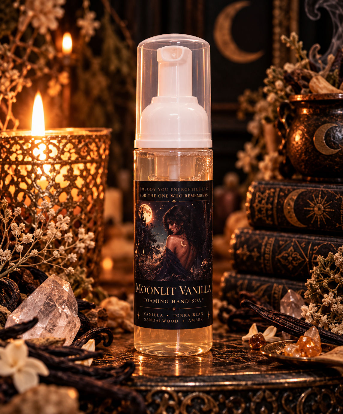 Moonlit Vanilla — Foaming Hand Soap | 2 oz Travel Size