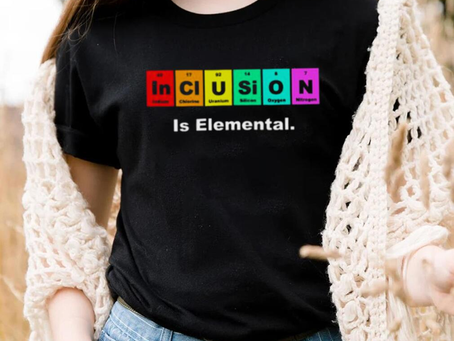Inclusion Is Elemental Lgbqt Periodic Elements shirt