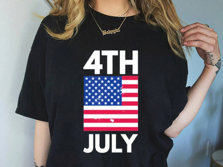 Official 4th July American Holiday T shirt
