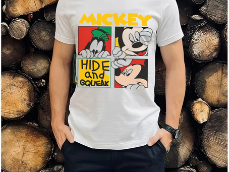 Mickey hide and gqueak shirt