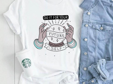 LGBT Witch do it for your future self art shirt