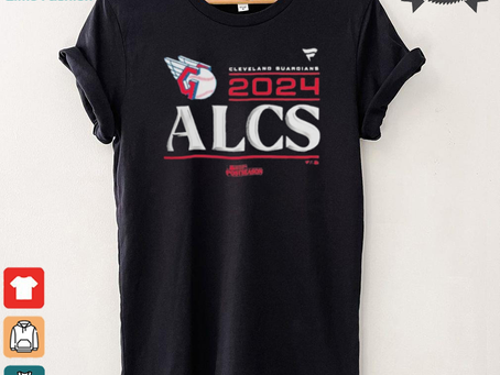Cleveland Guardians 2024 Division Series Winner Locker Room Shirt