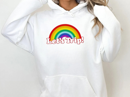 Let’s Trip Rainbow shirt
